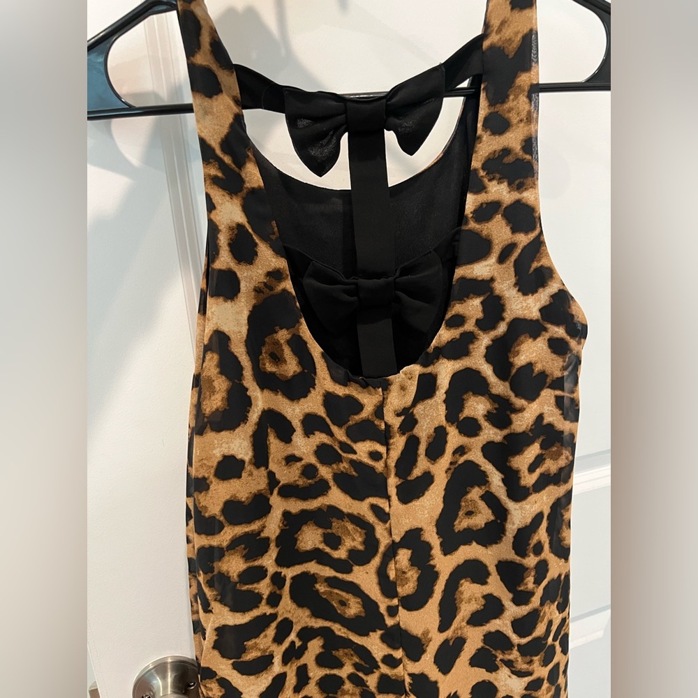 Chetah print dress